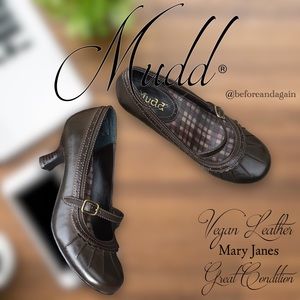 Vegan Leather Mary Janes